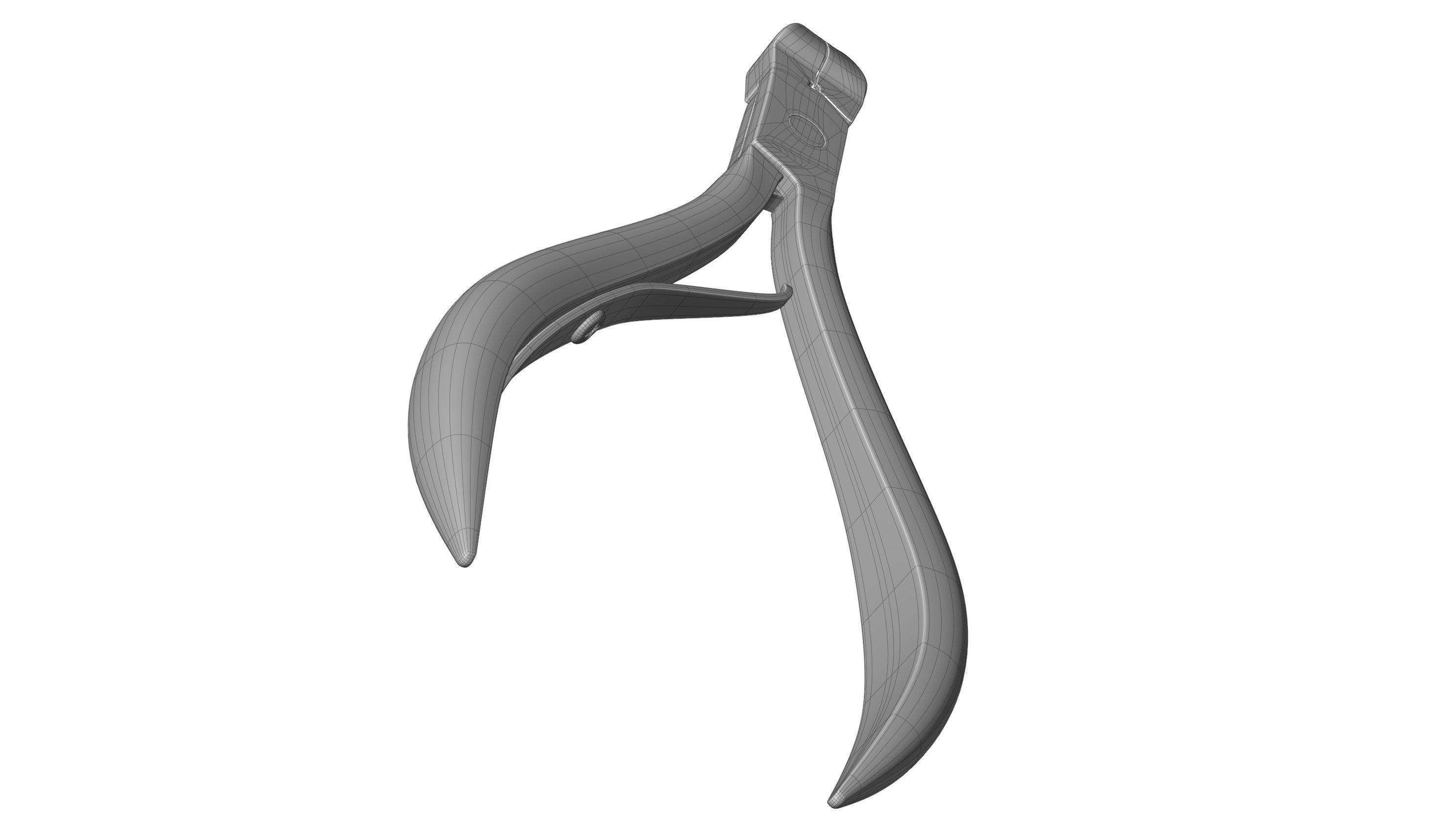 Cuticle Nipper 3D model_16