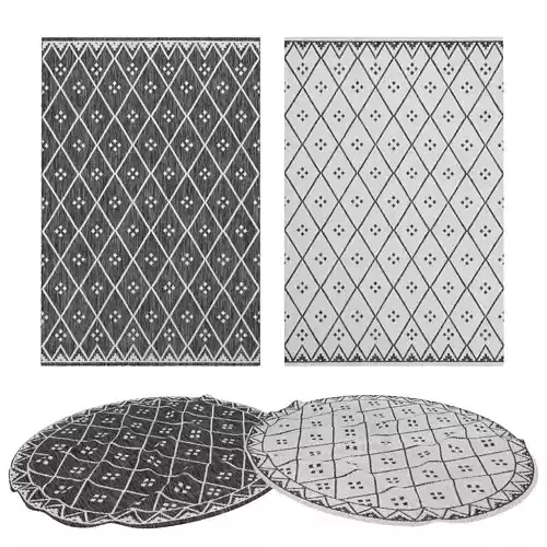 Rugs No 685 Low-poly 3D model