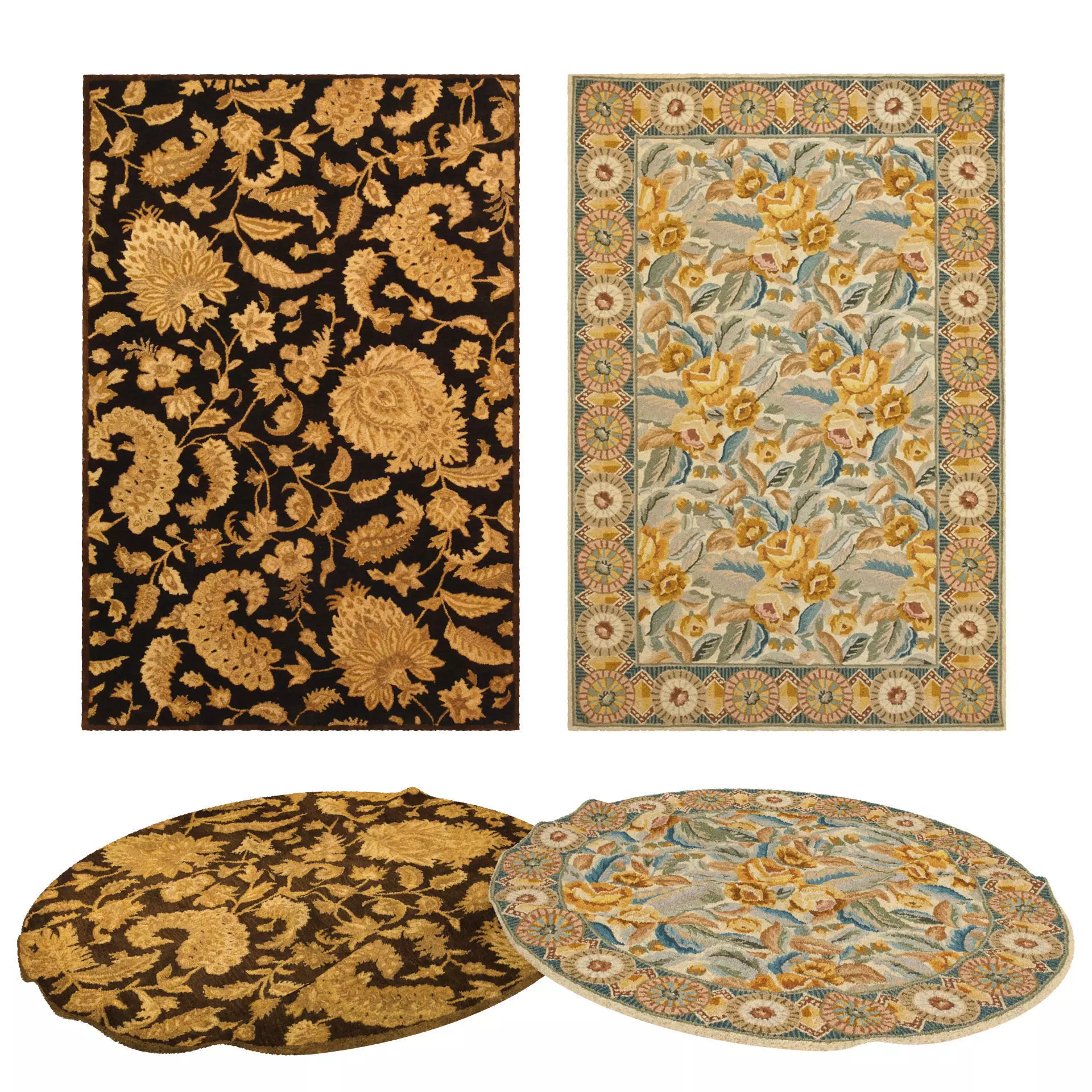 Rugs No 686 Low-poly 3D model