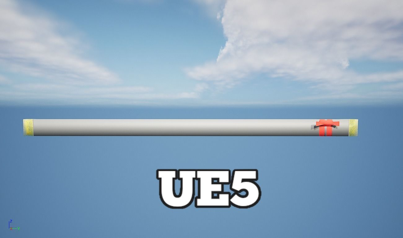 Katana and Scabbard with Suport PBR Lowpoly Low-poly 3D model_8