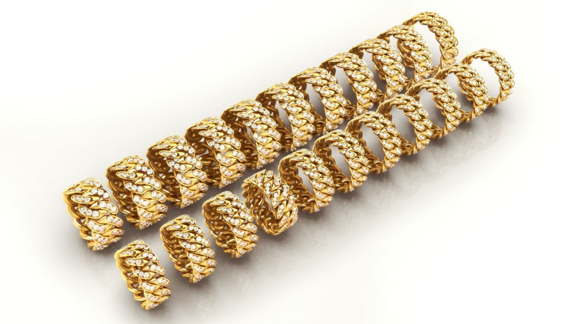 CUBAN RING S12 3D print model_15