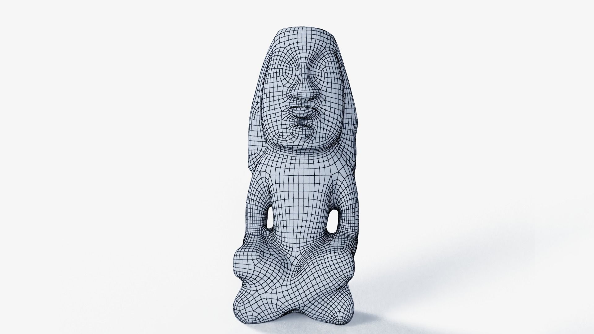 Stone Figurine 3D model_7