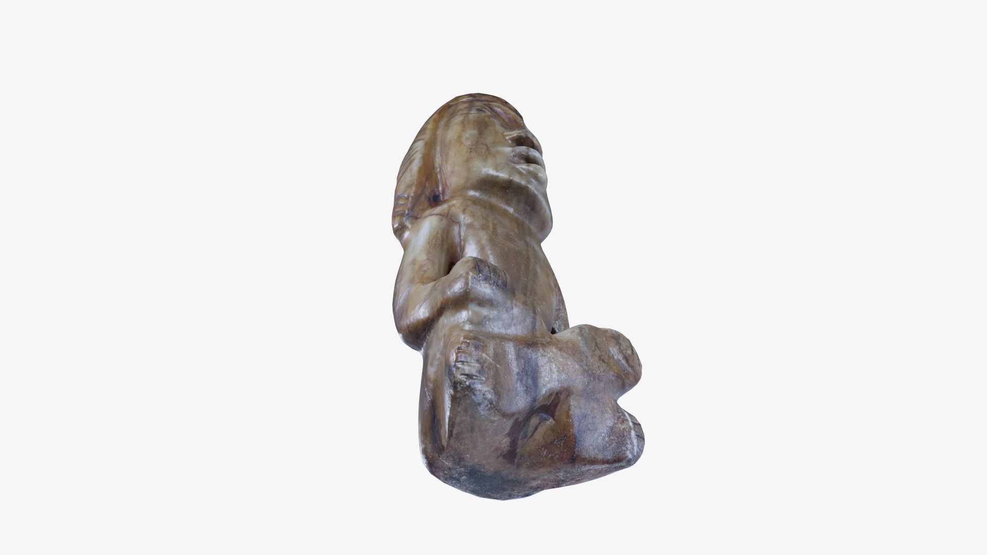 Stone Figurine 3D model_5