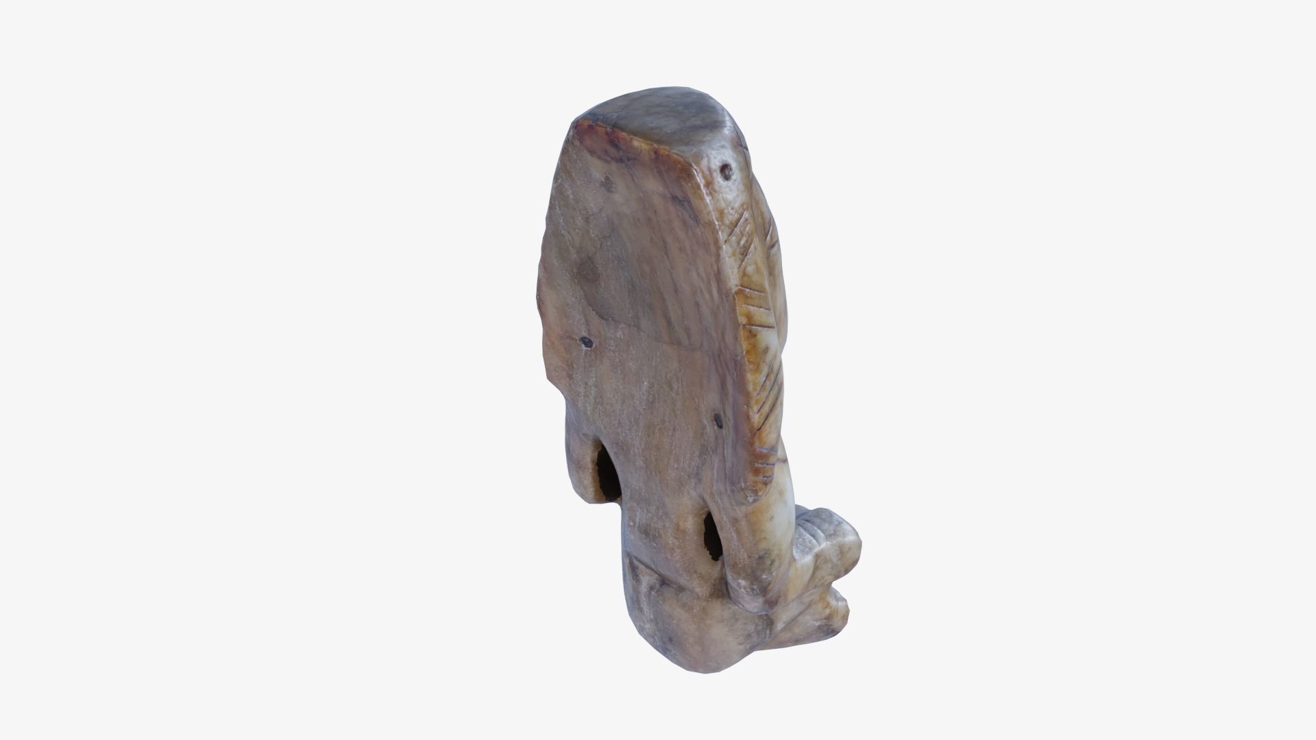 Stone Figurine 3D model_4