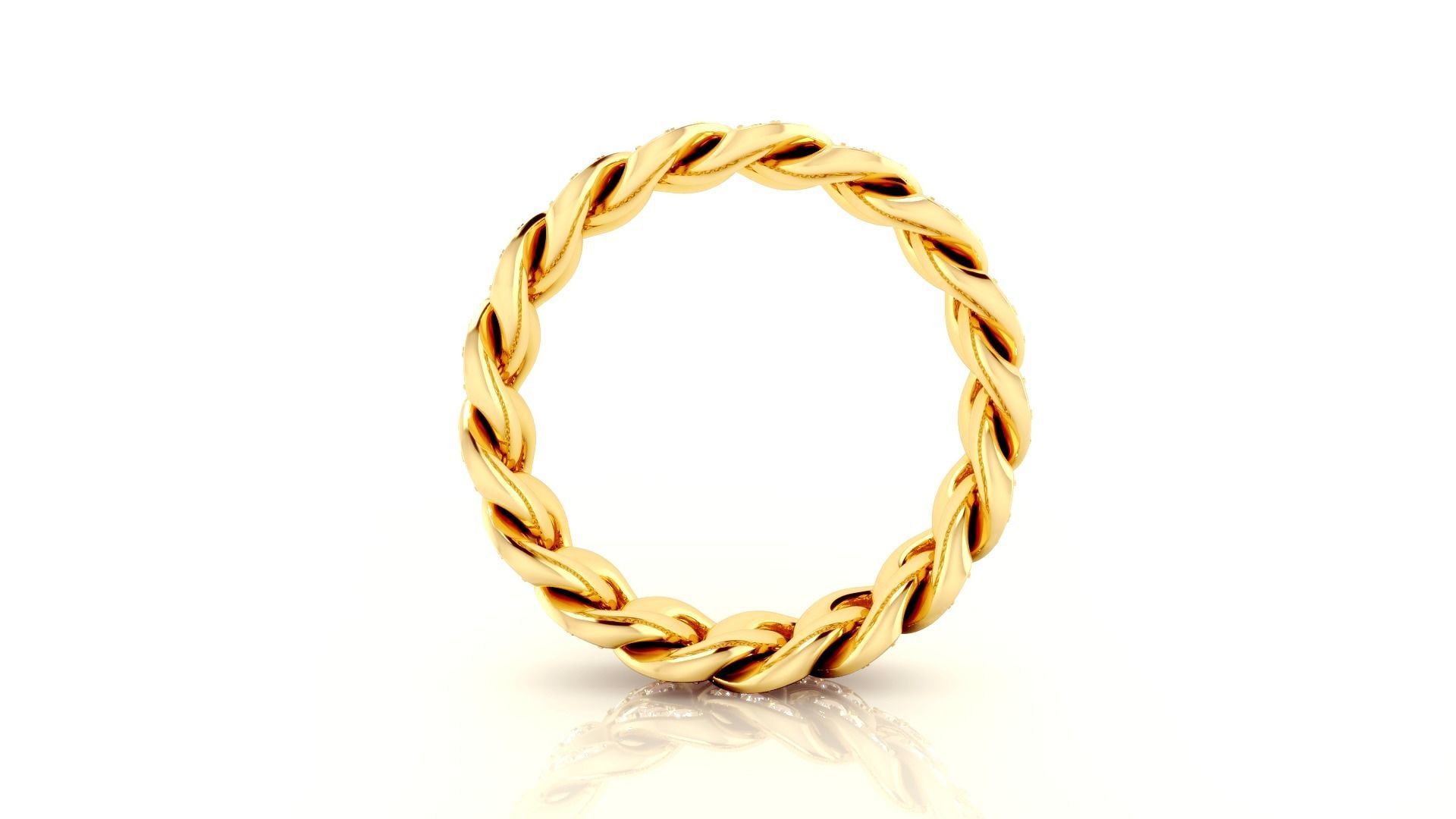 CUBAN RING S14 3D print model_3