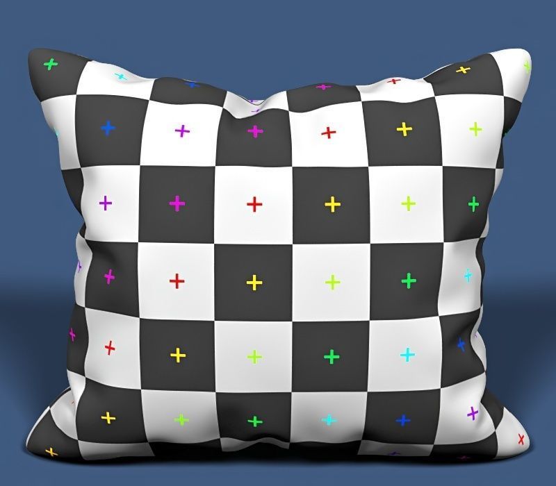 Pillow collection 10 3D model_8