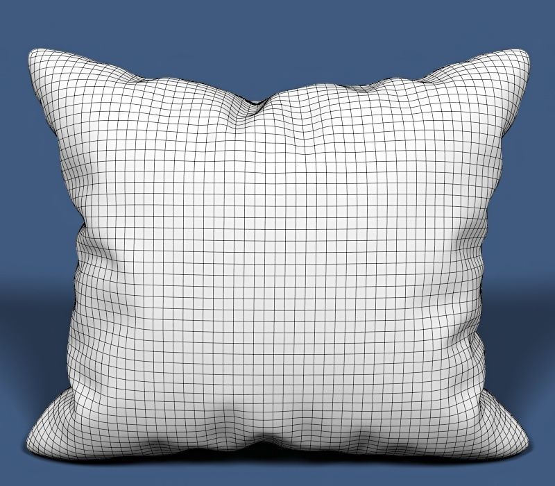 Pillow collection 10 3D model_9