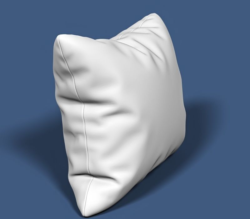 Pillow collection 10 3D model_1