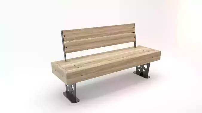 Wooden Bench