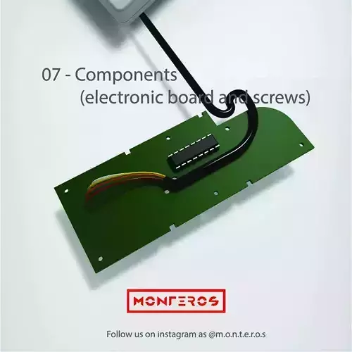 NES Classic Controller - 07 Components Free 3D print model