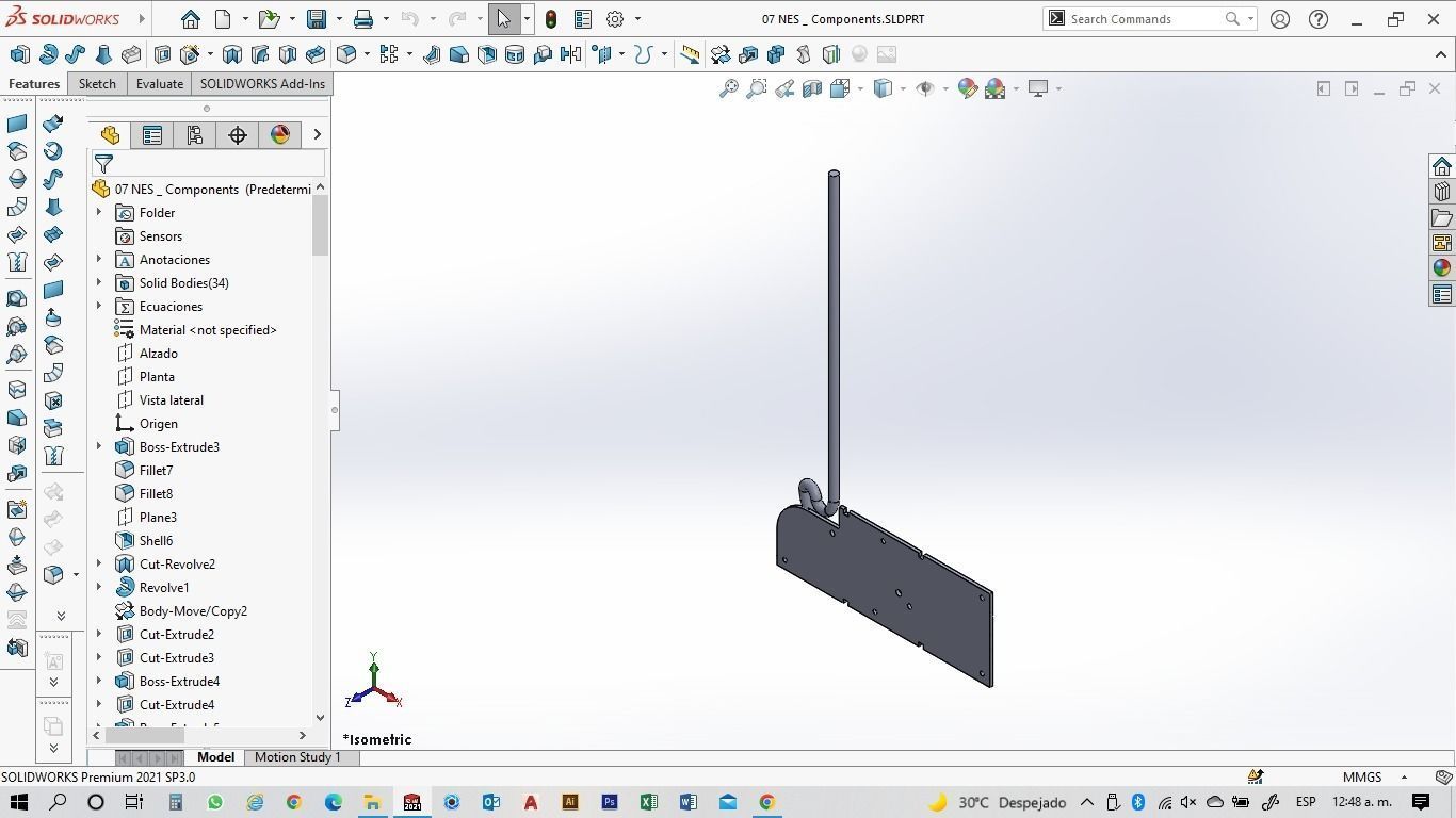 NES Classic Controller - 07 Components Free 3D print model_5