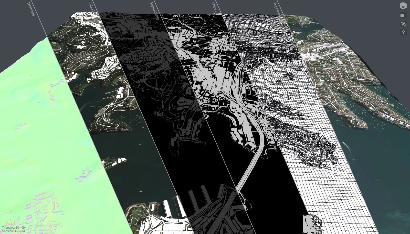 Cityscape North Sydney Australia 3D model_10