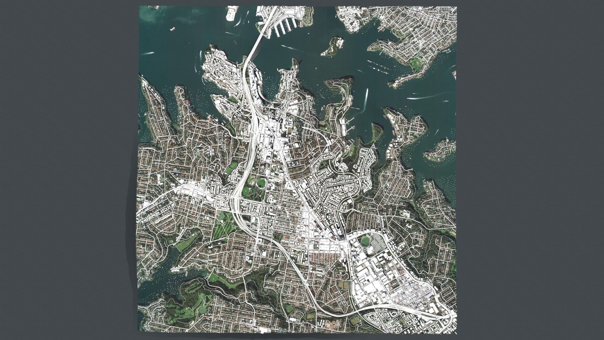 Cityscape North Sydney Australia 3D model_8