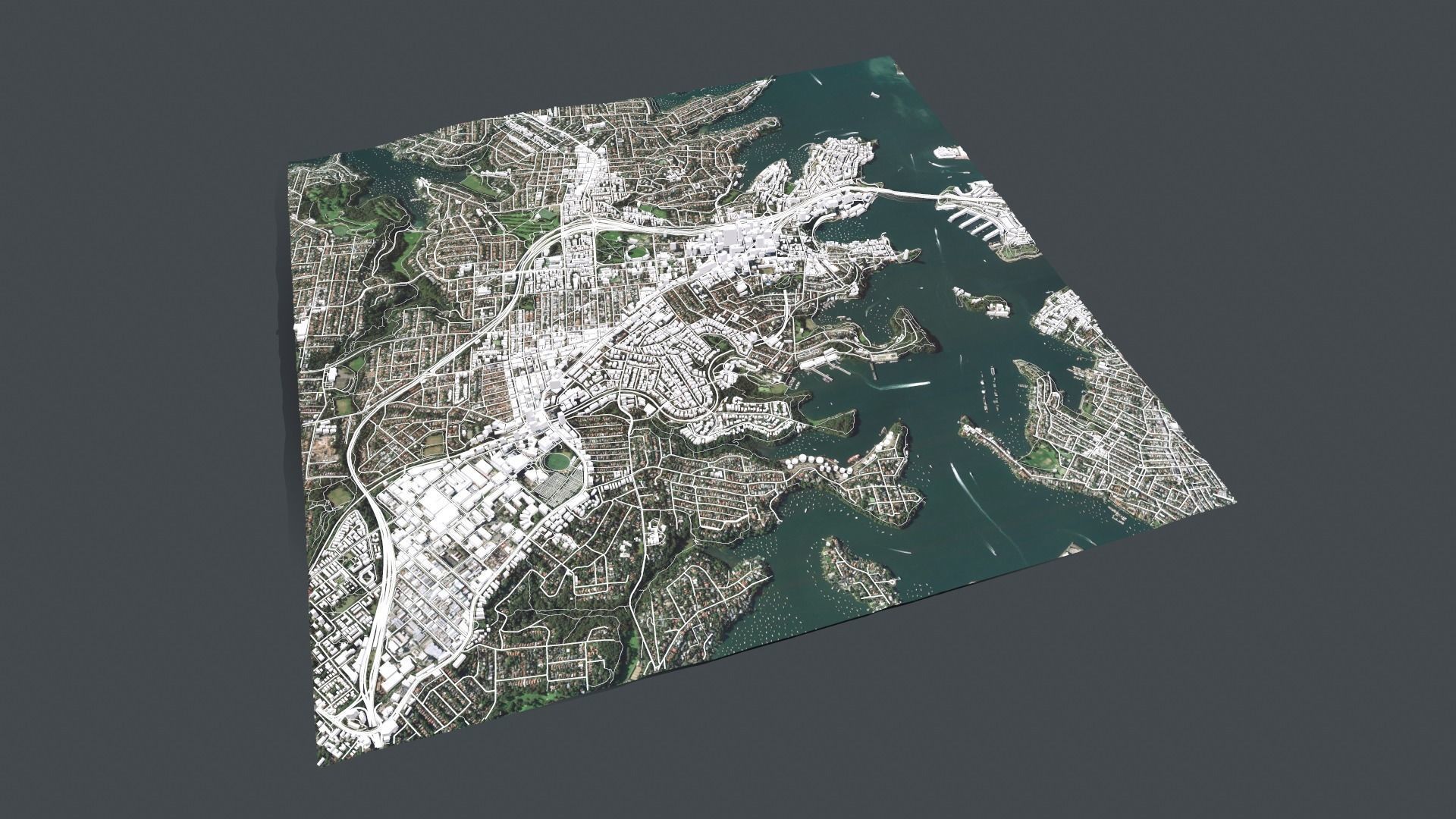 Cityscape North Sydney Australia 3D model_2