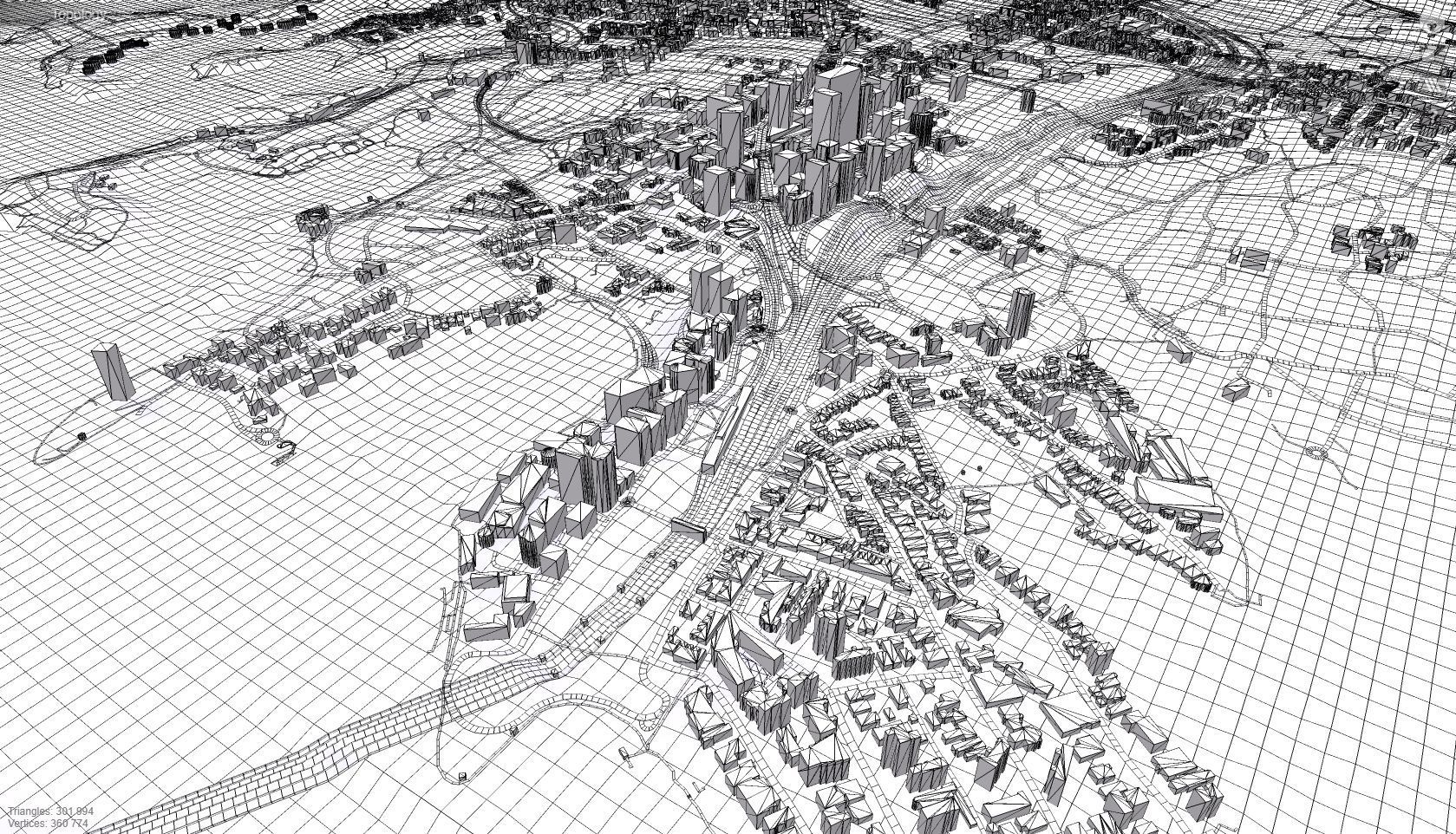 Cityscape North Sydney Australia 3D model_9