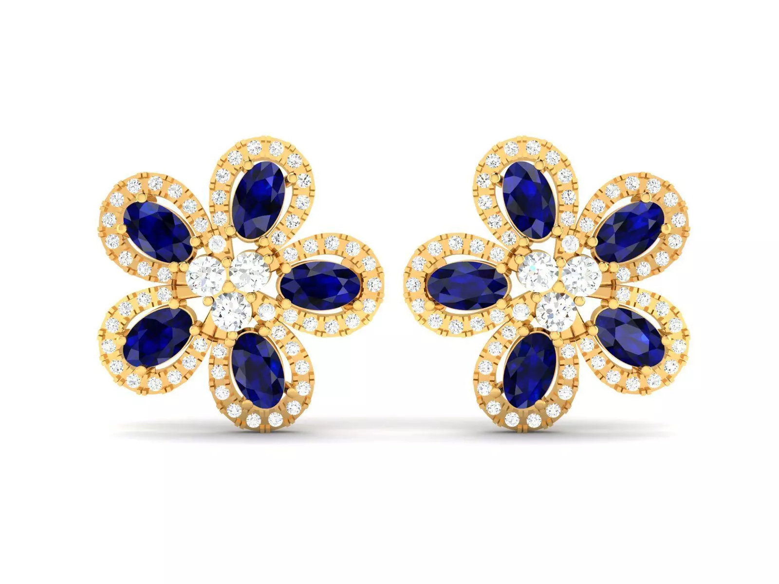 Stud Earring 3D print model_0