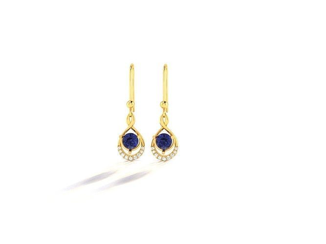 Stud Earring 3D print model