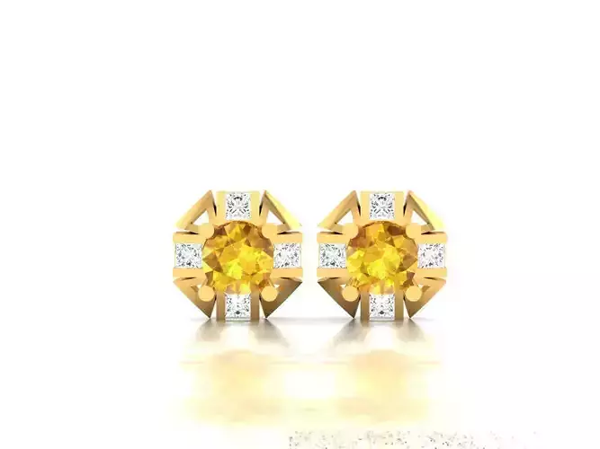 Stud Earring 3D print model