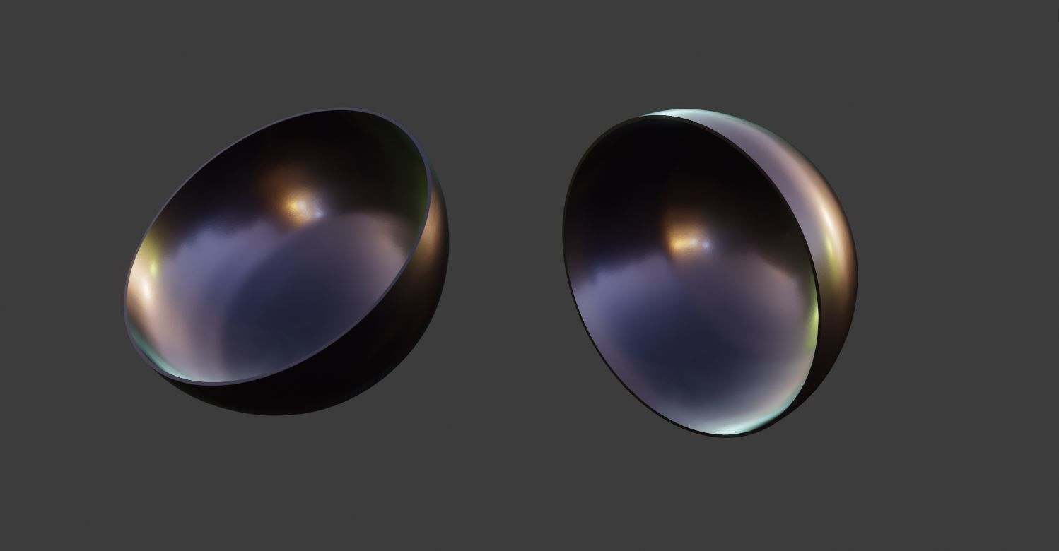 Hemispherical Dish 3D Model 3D model_3