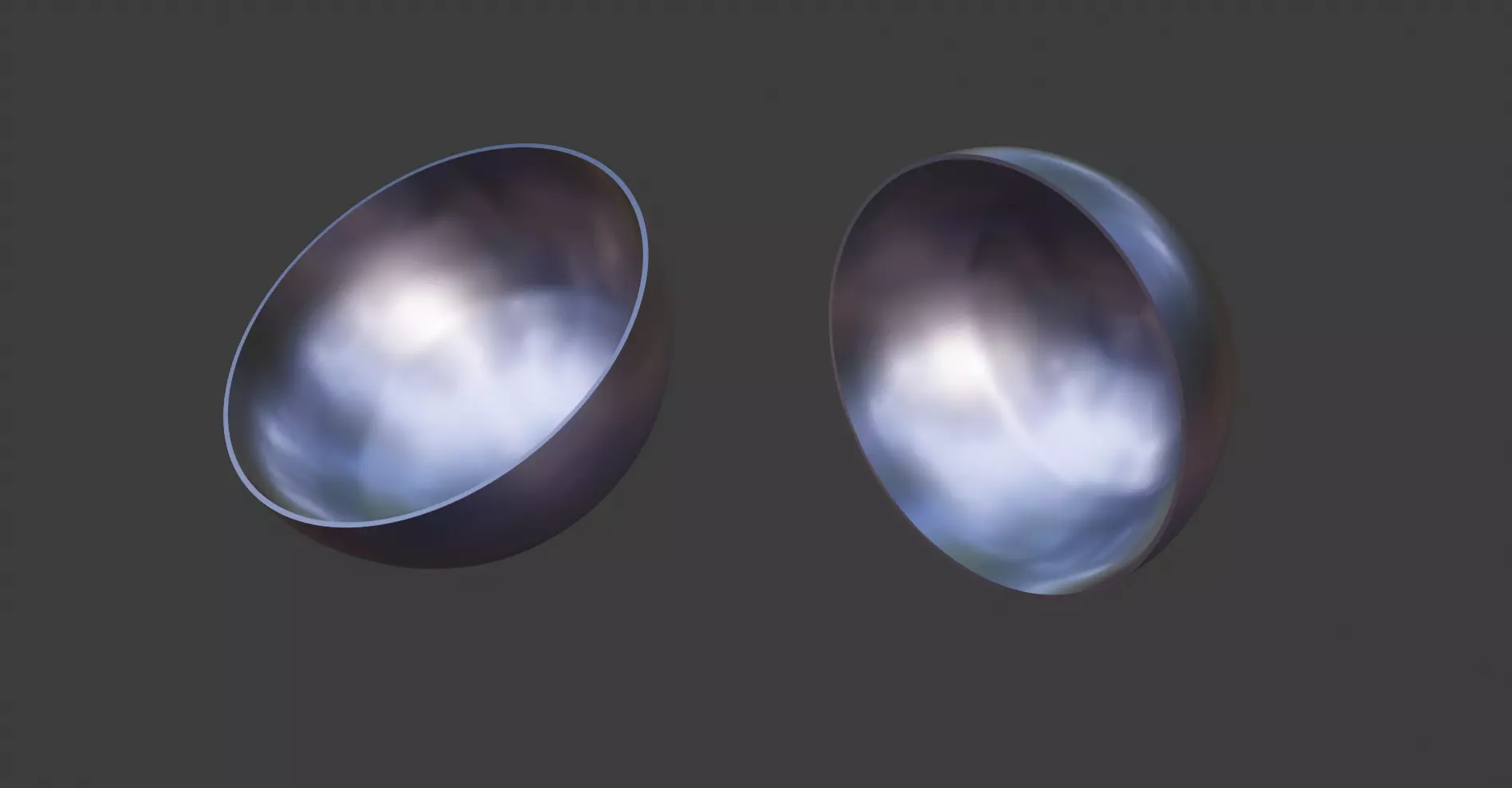 Hemispherical Dish 3D Model 3D model_0