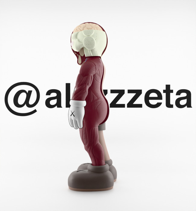 Kaws Flayed Open Companion for Print 3D print model_12