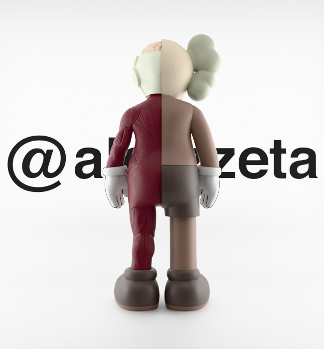 Kaws Flayed Open Companion for Print 3D print model_20