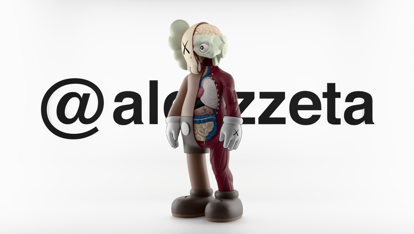 Kaws Flayed Open Companion for Print 3D print model_1