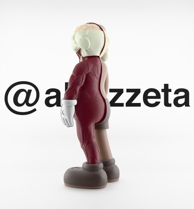 Kaws Flayed Open Companion for Print 3D print model_14