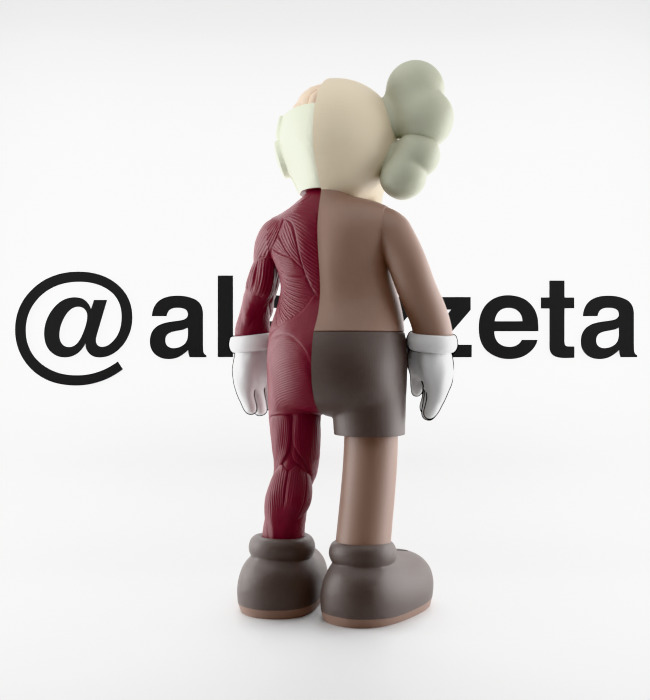 Kaws Flayed Open Companion for Print 3D print model_22