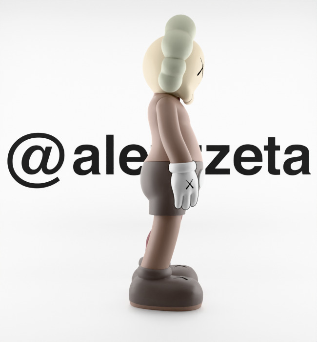 Kaws Flayed Open Companion for Print 3D print model_29