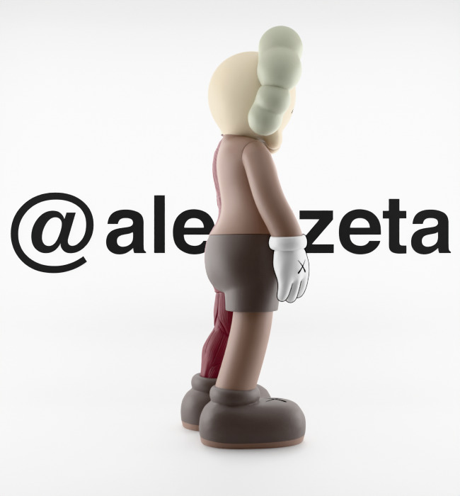 Kaws Flayed Open Companion for Print 3D print model_27