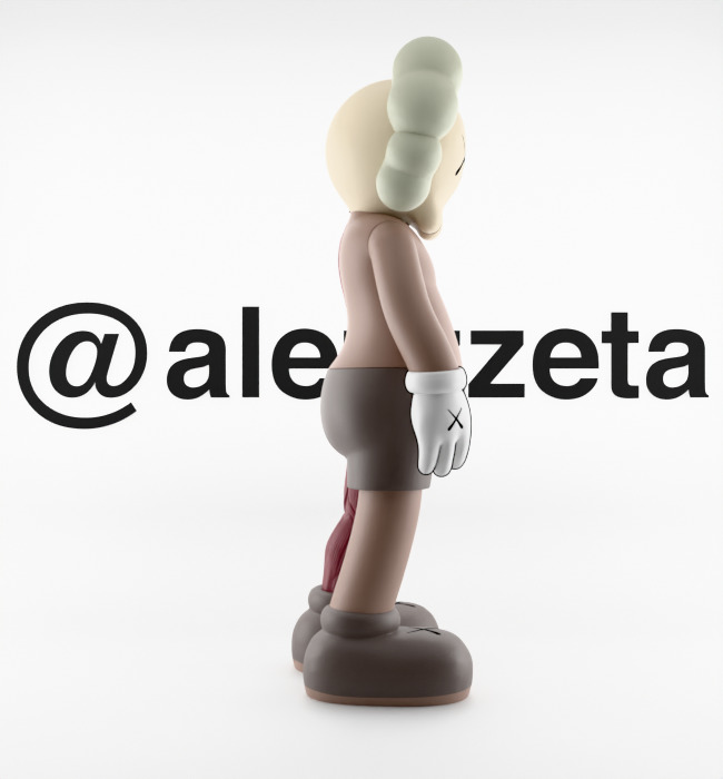 Kaws Flayed Open Companion for Print 3D print model_28