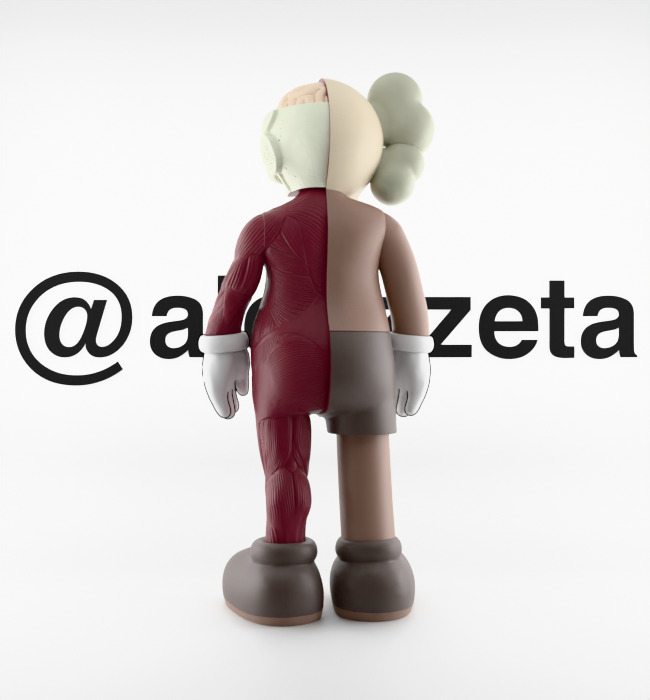 Kaws Flayed Open Companion for Print 3D print model_19