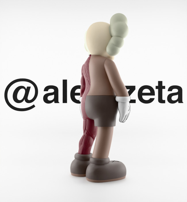 Kaws Flayed Open Companion for Print 3D print model_25