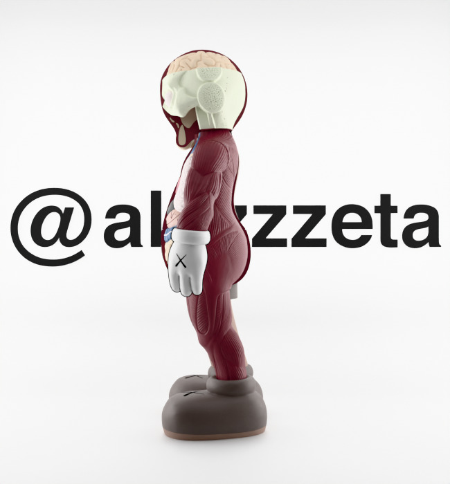 Kaws Flayed Open Companion for Print 3D print model_11