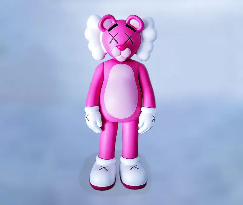 Kaws Pink Panther for Print 3D print model_0