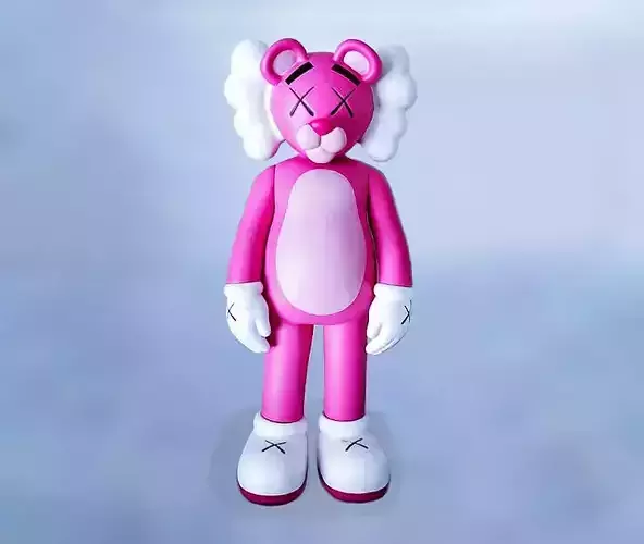 Kaws Pink Panther for Print 3D print model
