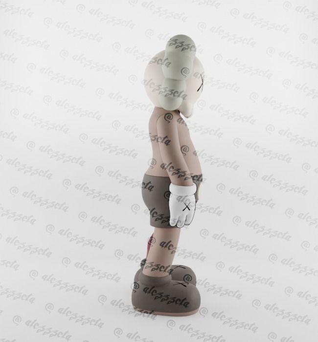 Kaws Pink Panther x Companion x Flayed Open for Print 3D print model_11