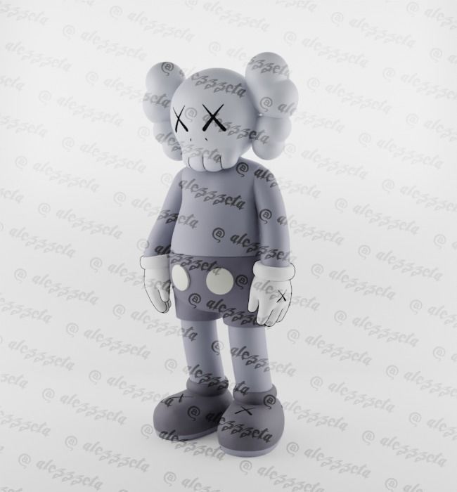 Kaws Pink Panther x Companion x Flayed Open for Print 3D print model_27