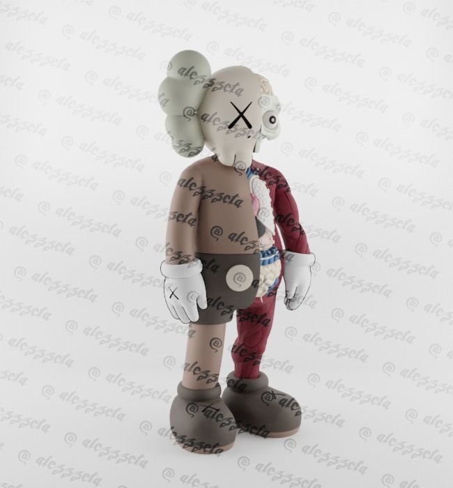 Kaws Pink Panther x Companion x Flayed Open for Print 3D print model_13