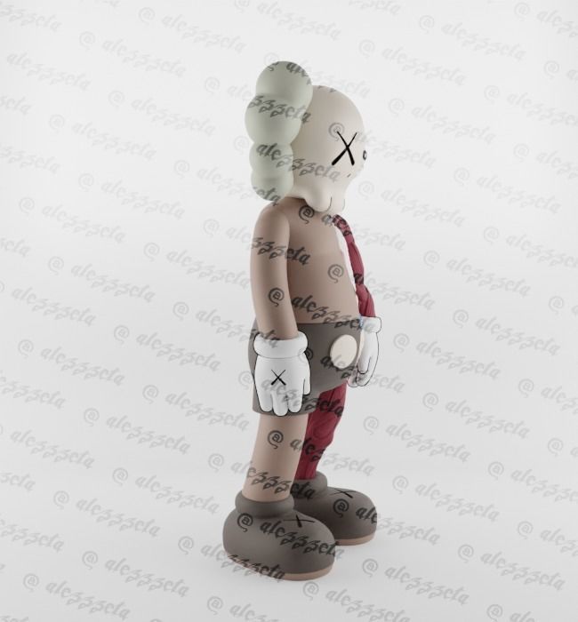 Kaws Pink Panther x Companion x Flayed Open for Print 3D print model_12