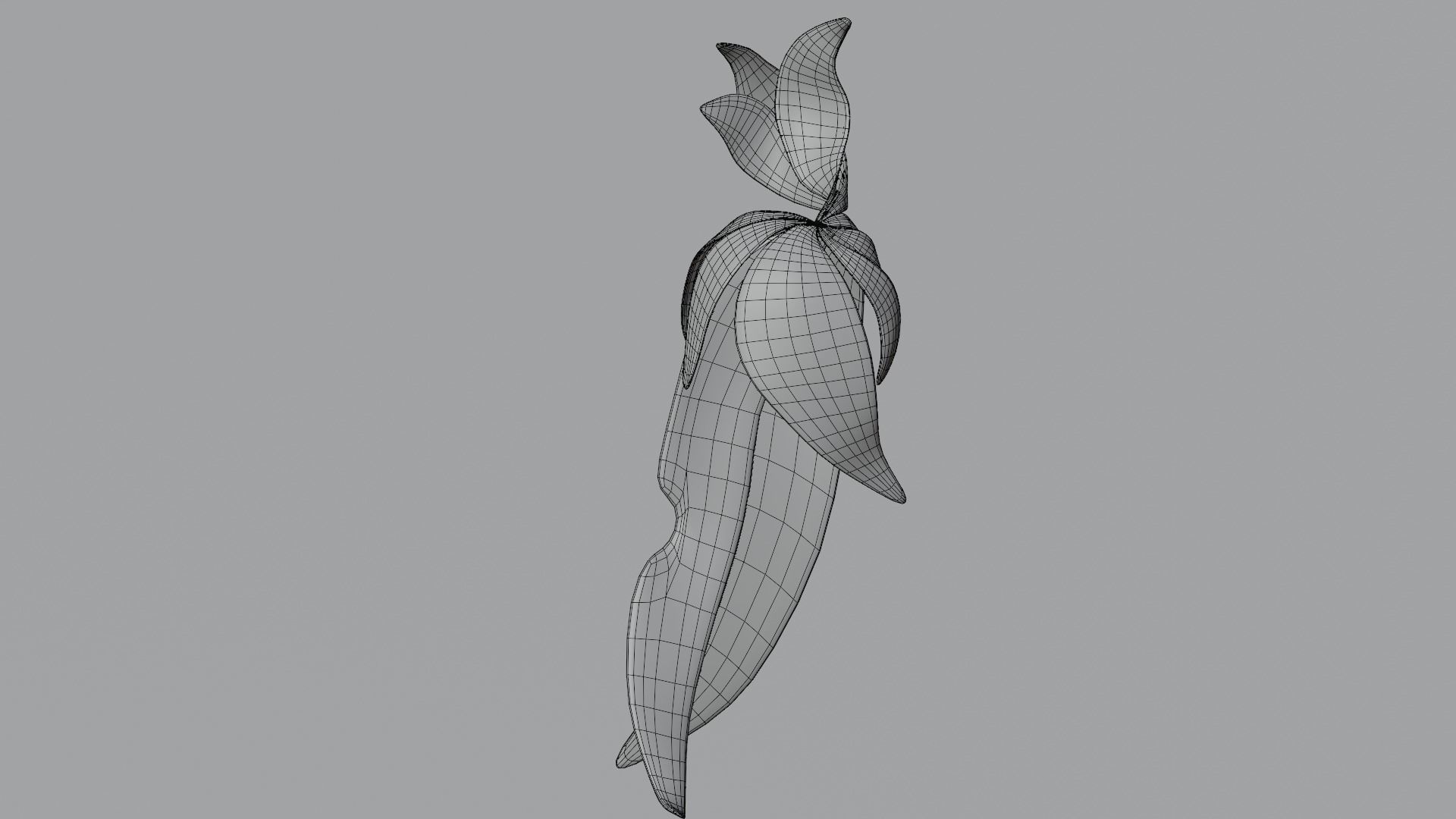 Humanoid Rose 3D model_9