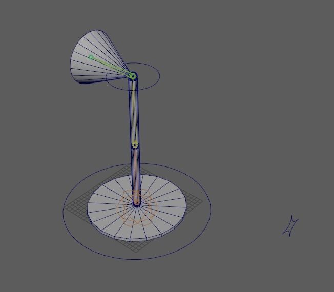 Lamp rig 3D model_4