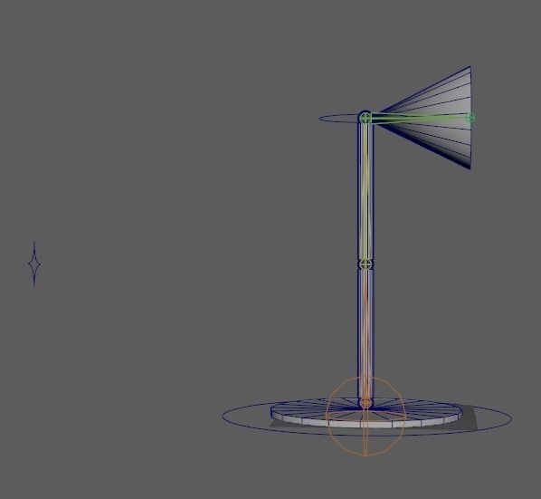 Lamp rig 3D model_2