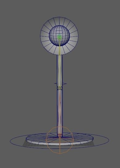 Lamp rig 3D model_1