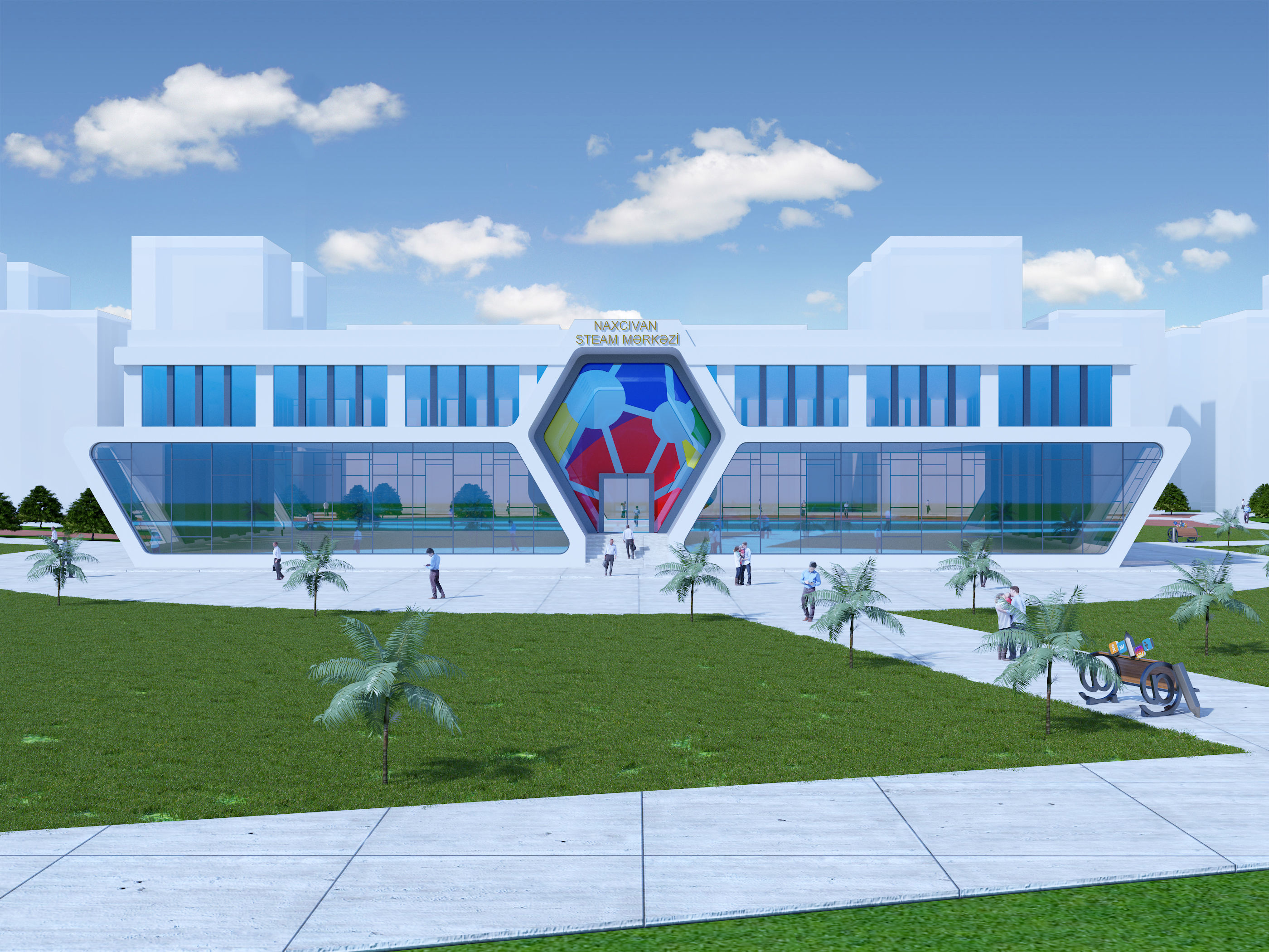 Steam Center 3D model | CGTrader