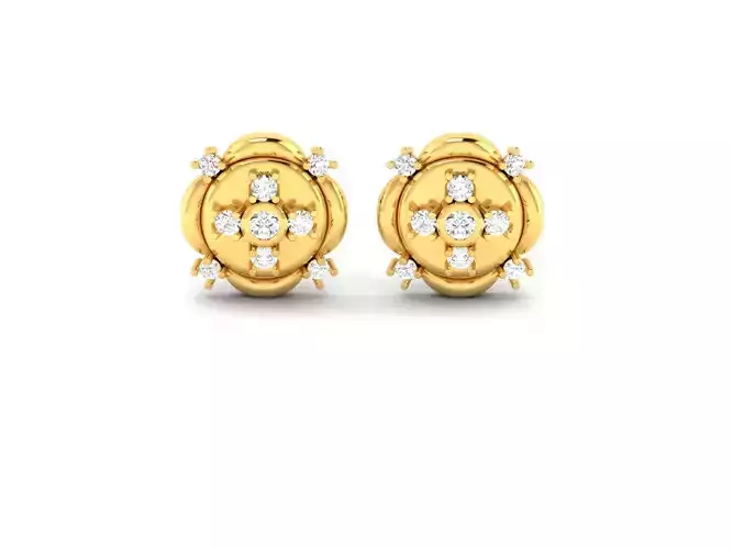 Women Earring 3dm stl fbx obj Render Details