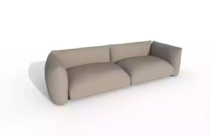  sofa warm clay