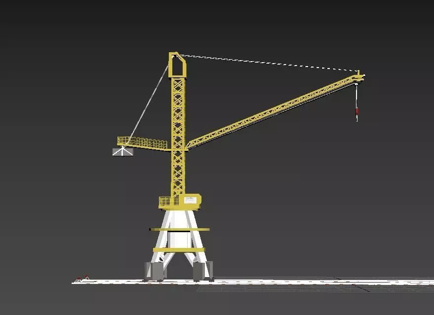 Crane Bk-1000 Free 3D model