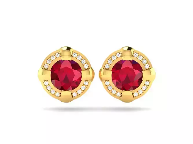 Women Earring 3dm stl fbx obj Render Details